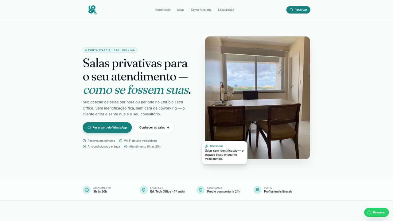 Logos Cowork — Salas Privativas